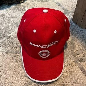 Rountree Moore Nissan red Vitronic hat B10-30